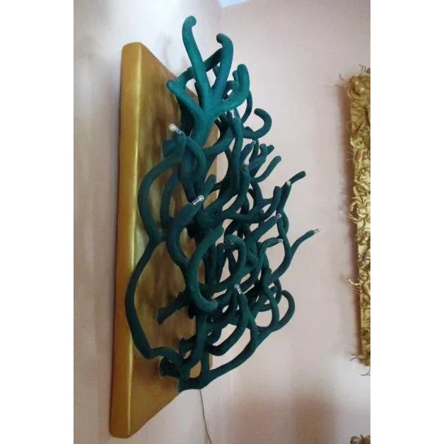 Contemporary #Early 21st Century Organic Modernist Oversized 'Algae' Wall Lamp by Diane Grant For Sale - Image 3 of 7