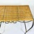 Wood 1970s Vintage Boho Chic Coastal Arts & Crafts Wicker and Steel Side Table. For Sale - Image 7 of 15