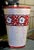 Hand Painted Art Deco Czechoslovakian Flower Vase For Sale - Image 9 of 10