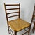 1950s Vintage Italian Chairs in the style of Gio Ponti, 1950s, Set of 4 For Sale - Image 5 of 9