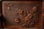 Wood 1880 Victorian Carved Mahogany Open-Back Monogram Armchair For Sale - Image 7 of 15