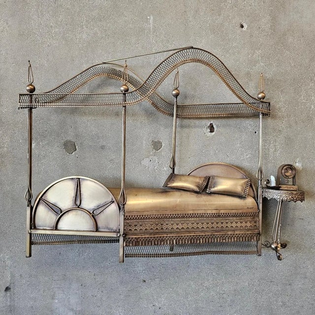 Mid Century Original Curtis Jere Wall Art For Sale - Image 10 of 12