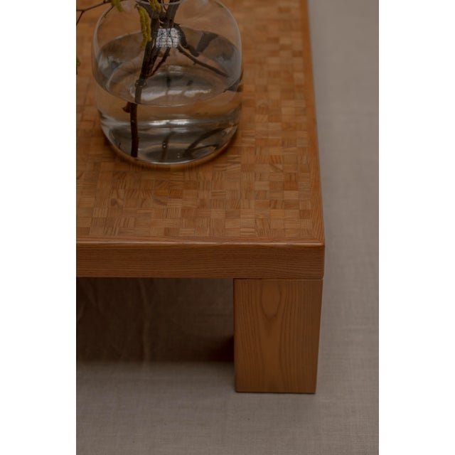Wood Vintage Coffee Table by Rolf Middelboe & Gorm Lindum for Tranekær, 1970s For Sale - Image 7 of 12