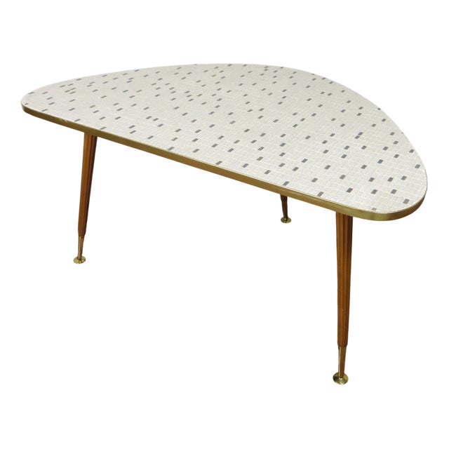 Mosaic Kidney Table from Ilse Möbel, 1970s For Sale
