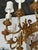 1910s Antique Beaux Arts Bronze Crystal Basket 16 Light Chandelier Rewired For Sale - Image 5 of 15
