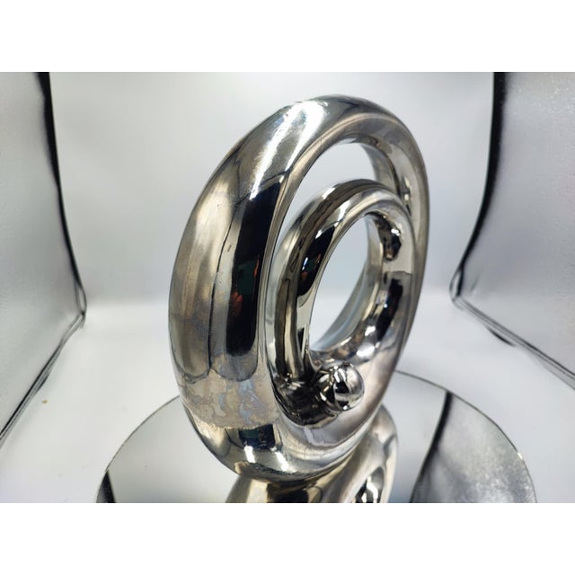 Ceramic figure, ornament, vintage from the 80s-90s, dimensions height 28.5 cm, width 31 cm, depth 9 cm.