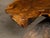 This exquisite vintage American live edge redwood coffee table exudes a rustic charm and natural elegance that...