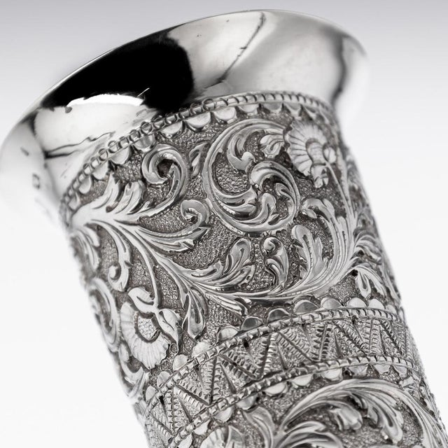 20th Century Edwardian Silver Spirit Measure Cup, London, 1901 For Sale - Image 12 of 14