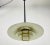 1960s Danish Brass and Metal Pendant Lamp, 1960s For Sale - Image 5 of 13