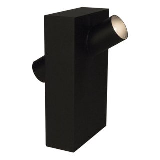 NOIR Topo Lamp, Black Iron For Sale