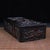 Traditional Carved Hardwood Box With Landscape Scenes and Sliding Lid For Sale - Image 3 of 10