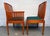 Textile Mid 20th Century Set of Six Davis Allen for Knoll Studio "Exeter" Dining Chairs For Sale - Image 7 of 18