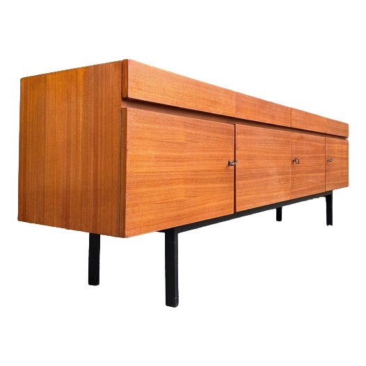 Teak Sideboard with Lock, Germany For Sale