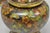 Vintage Cloisonné Chinese Small Enameled Brown Covered Ginger Jar on Stand, Pair For Sale - Image 15 of 18