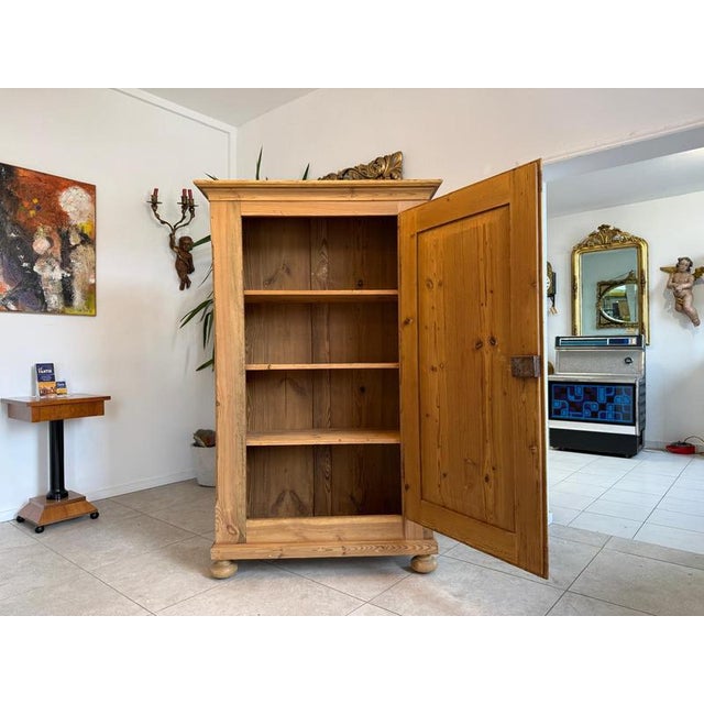 Gründerzeit Farmhouse Wardrobe in Wood For Sale - Image 14 of 17