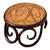 Victorian Antique Vienna Secession Bent Oak & Cane Footstool Attributed to Jacob and Josef Kohn for Thonet For Sale - Image 3 of 8