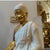 1980s Modernist White and Gold Porcelain Buddha Statue by Tommaso Barbi For Sale - Image 13 of 13