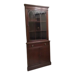 Early 20th Century Mahogany Corner Cabinet
