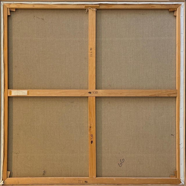 Claude Sauthier, Fortified Farm of Soujet, Oil on Canvas, 1970s For Sale - Image 14 of 15