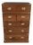 20th Century Teak Marine Chest of Drawers, India For Sale