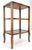 Brown Fine Italian Inlaid 3 tier Stand Side End Table Mini Etagere Stunning MINT For Sale - Image 8 of 16