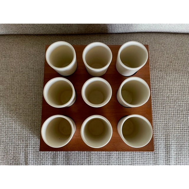 Royal Boch Expo 58 Cup Set from Villeroy & Boch, Set of 10 For Sale - Image 3 of 8