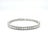 Silver 11.30 Ct Emerald Cut Diamond Tennis Bracelet For Sale - Image 8 of 8