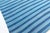 Doris Leslie Blau Vintage Indian Dhurrie Striped Blue Rug For Sale In New York - Image 6 of 7