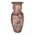20th Century Chinese PInk Palace Vase For Sale