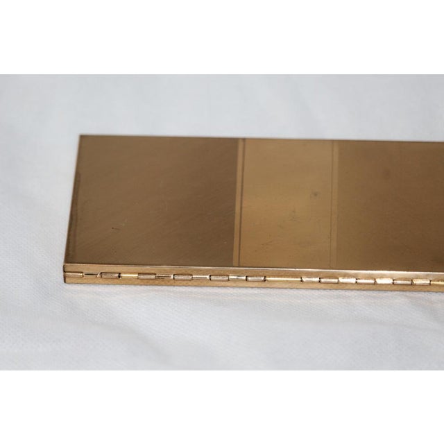 Mid-Century Modern Vintage Cigarette Case in Metal, 1970s For Sale - Image 3 of 15