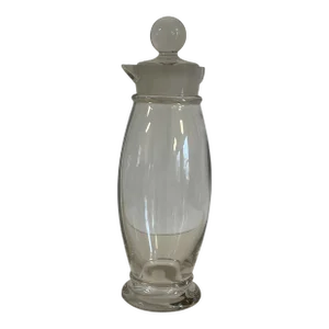 1940s Cambridge Glass Company Vintage Cocktail Shaker