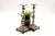 Silver Candlesticks with Turned and Engraved Shafts, Set of 2 For Sale - Image 5 of 7
