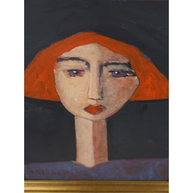 Harry Charles Tim, Alice, Longhead Series, 2020s, Acrylic Painting For Sale - Image 8 of 18