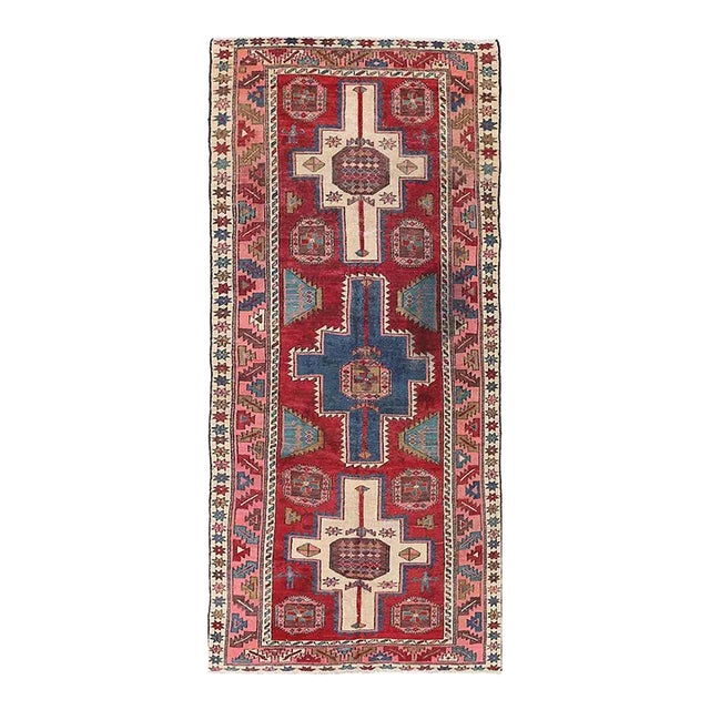 1920s Persian Antique Karajeh Runner For Sale