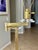 Brass Frederick Cooper Solid Brass & Lucite Swing Arm Floor Lamp For Sale - Image 8 of 18
