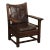 Antique Mission Oak Lounge Chair For Sale