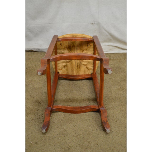 French Country Style Set of 3 Rush Seat Bar Stools | Chairish (640 x 640 Pixel)