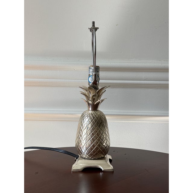 Vintage Petite Pineapple Lamps - A Pair For Sale - Image 12 of 16