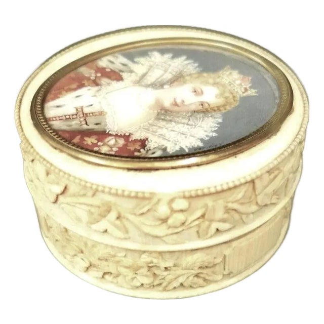 19th Century Continental Trinket Box For Sale