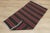 1980s Tribal Black Striped Kilim Small Rug For Sale In Sacramento - Image 6 of 13