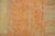 Abstract expressionist oil painting depicting an orange and yellow geometric canvas with subtle highlights of red and...