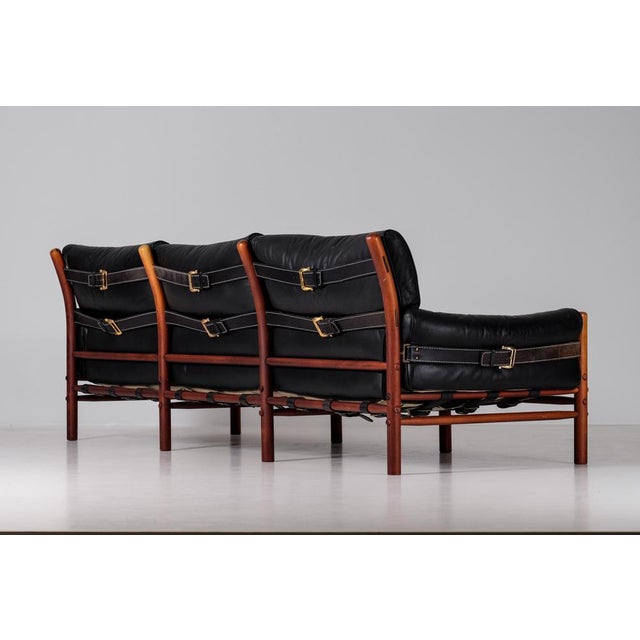 Sofa Kontiki attributed to Arne Norell, Sweden, 1970s For Sale - Image 11 of 14