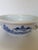 Vintage Asian Covered Ceramic Blue & White Casserole For Sale - Image 4 of 7