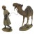 Anri Italy Karl Kuolt Camel & Guide Driver Wood Carved Nativity Figurine For Sale