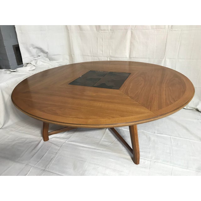 MidCentury Drexel Heritage Walnut Coffee Table Chairish