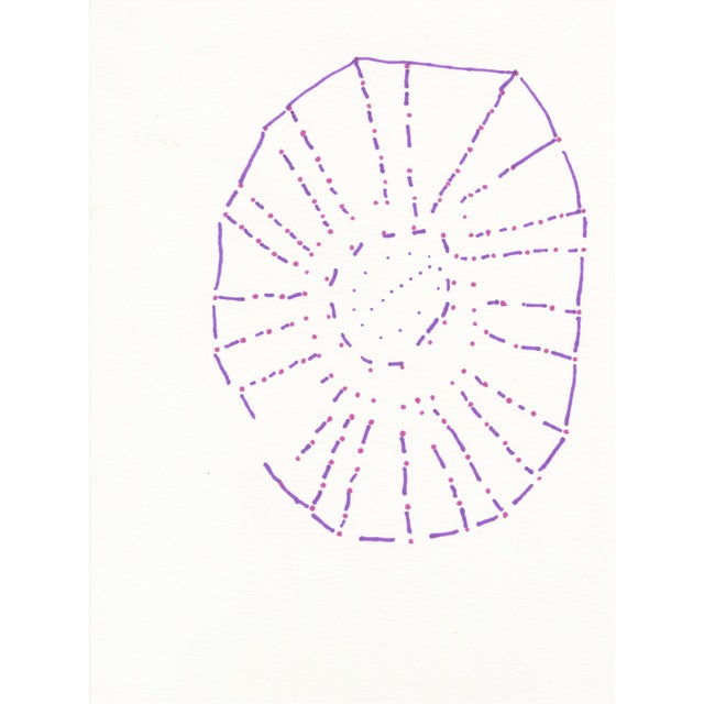 Marker on paper, 2022 12 x 9" unframed; 15 x 12" framed