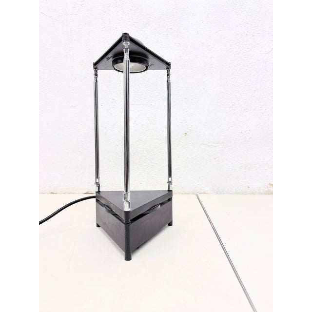 Italian Kandido Table Lamp by F. A. Porsche for Luci, 1980s For Sale - Image 9 of 10