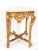 Antique French Rococo Carved Giltwood Console Table, 1770 For Sale - Image 11 of 16