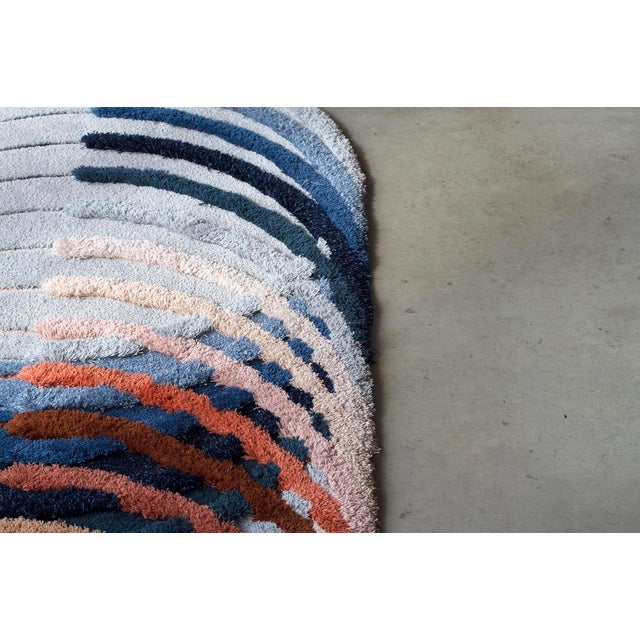 Textile Infinite Loops Wool Rug by Granite + Smoke For Sale - Image 7 of 10