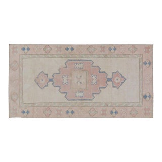 Vintage Turkish Anatolian Knotted Wool Rug, 2'5''x5' For Sale